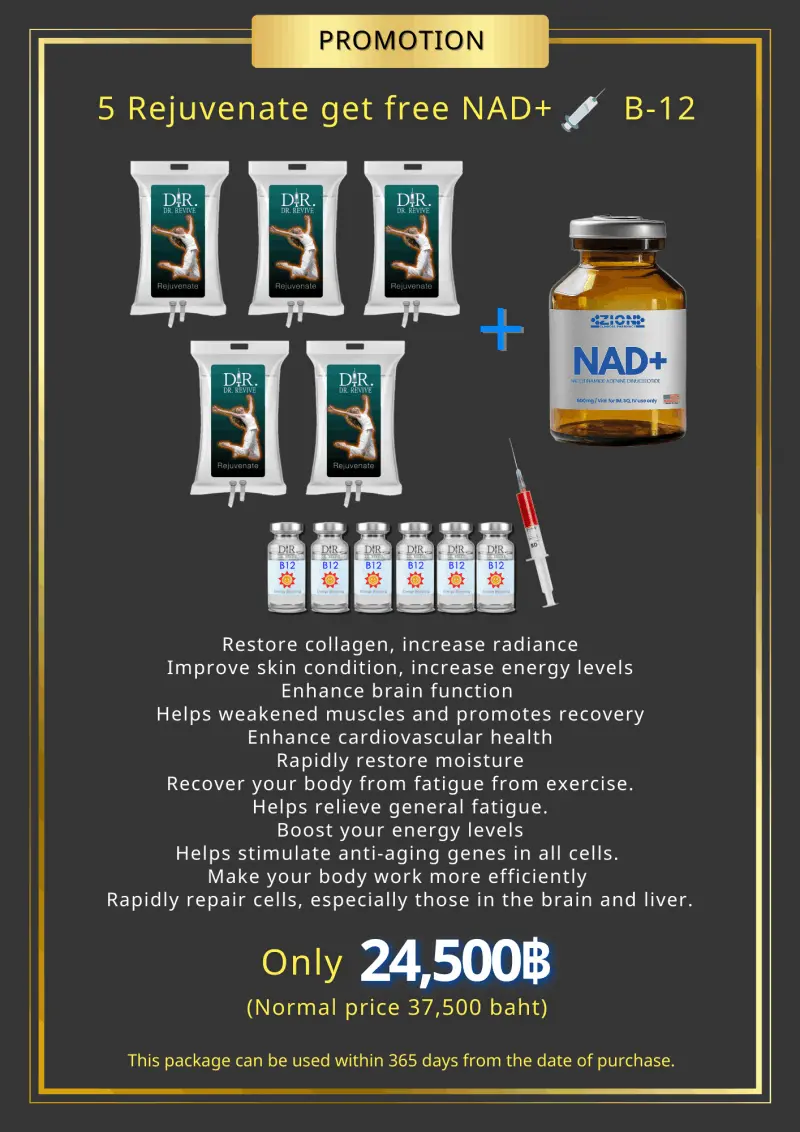 5 Rejuvenate Free NAD+